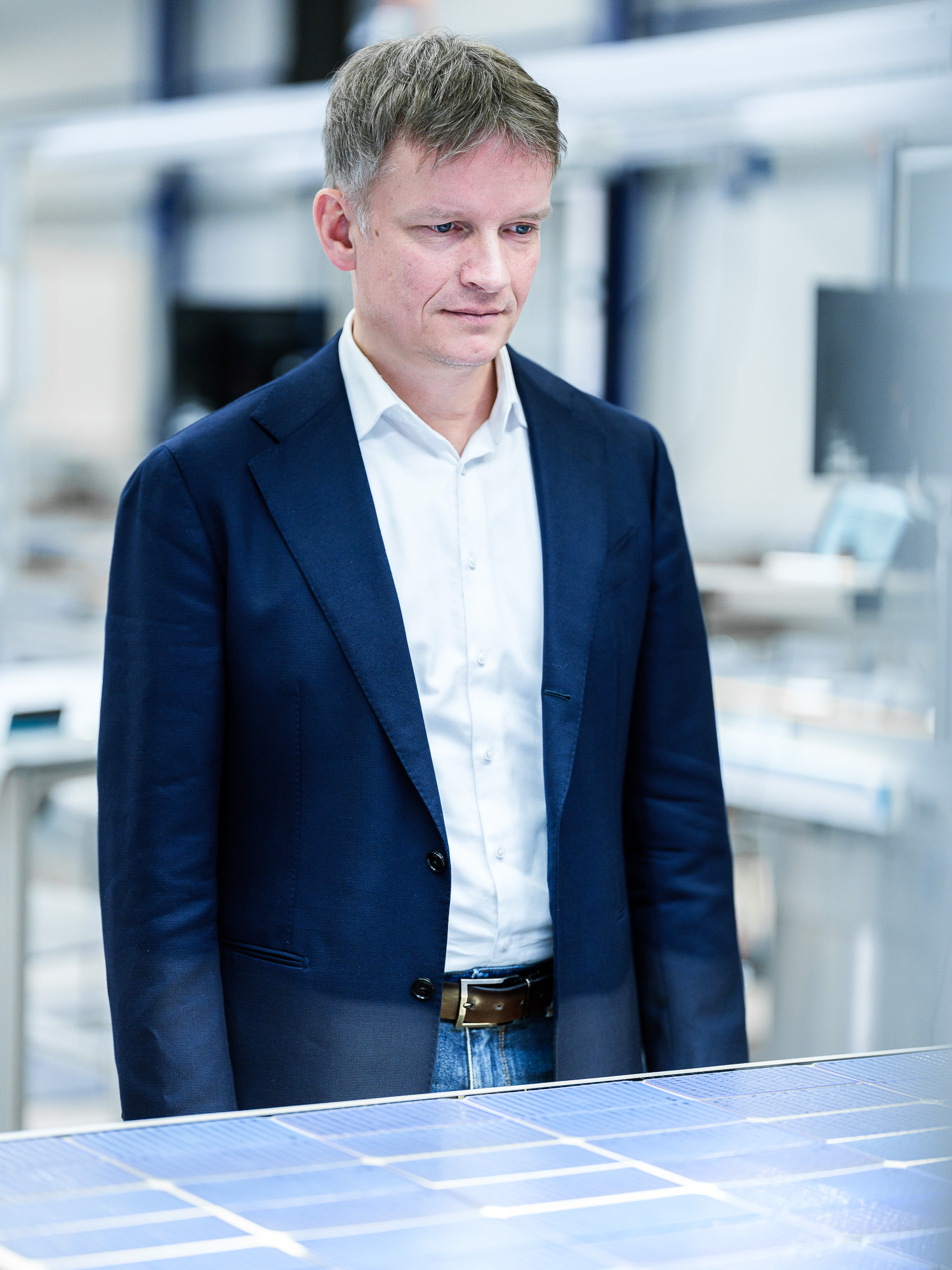 Gunter Erfurt. CEO Meyer Burger Solar